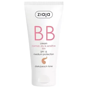 Ziaja BB Cream for Normal, Dry and Sensitive Skin SPF15 Dark Shade 50 ml