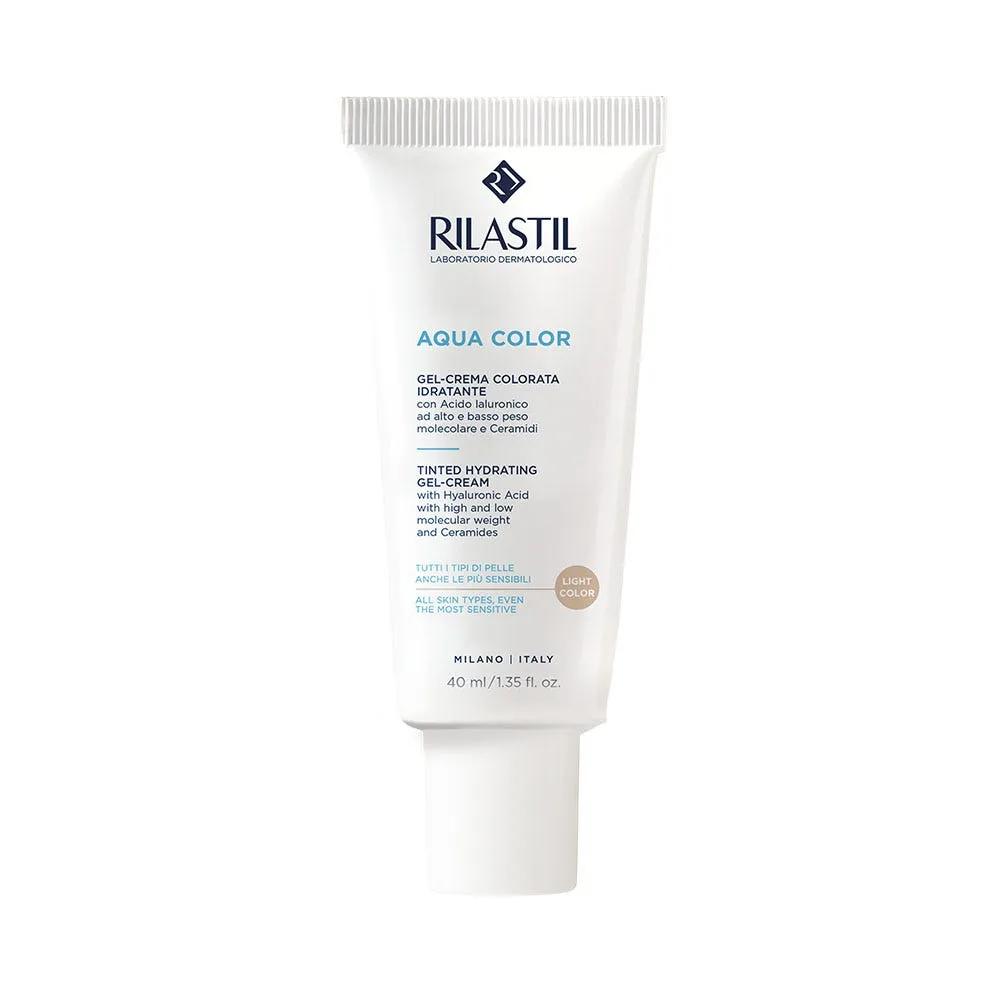 Rilastil Aqua Color Light Gel-Crema Colorata Viso 40 ml