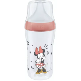 Nuk Mamadeira Perfect Match Minnie Fluxo Médio +3m 260 ml