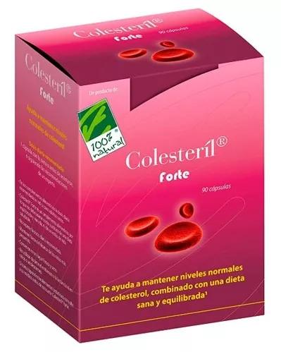 100% Natural Colesteríl Forte 90 Cápsulas