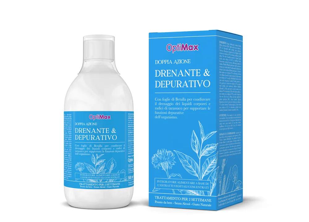 Optima Naturals Optimax Integratore Drenante e Depurativo 500 ml