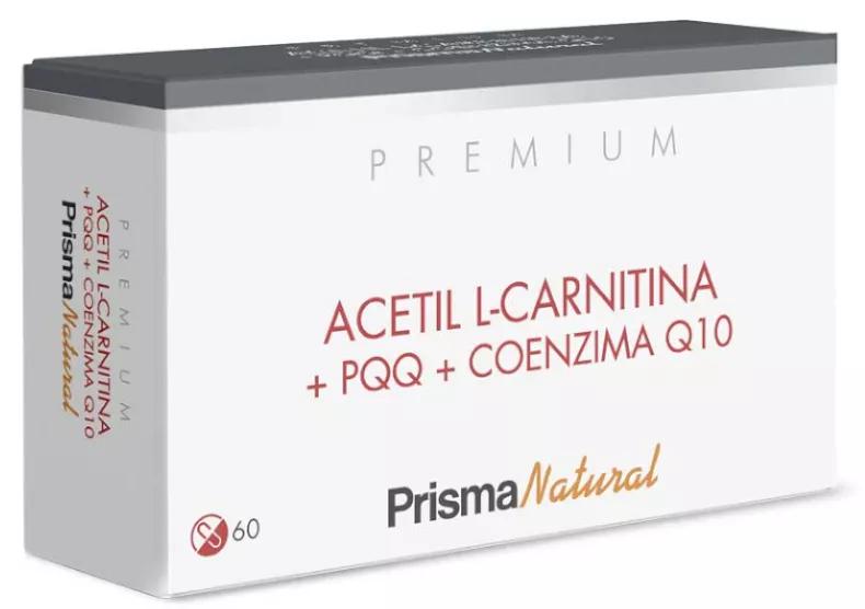 Prisma Natural Premium Acétyl L-Carnitine + PQQ + Coenzyme Q10 60 Gélules