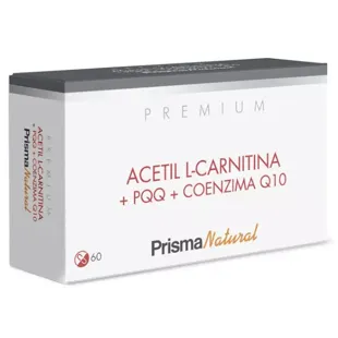 Prisma Natural Premium Acetyl L-Carnitin + PQQ + Coenzym Q10 60 Kapseln