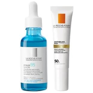 La Roche Posay Hyalu B5 Sérum Antirrugas 30 ml + Presente Anthelios FPS50 Age Correct 15 ml