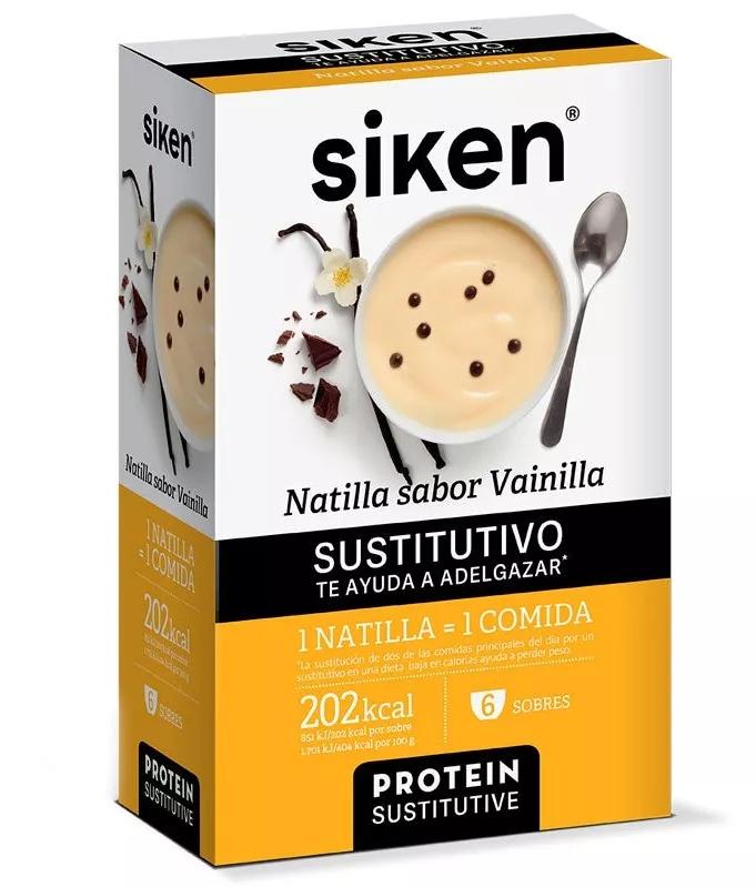 Siken Natillas Vainilla 6 Sobres