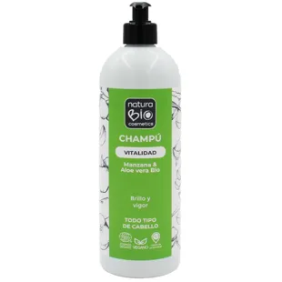 Naturabio Cosmetics Vitality Shampoo Aloe Vera &amp; Apple 740 ml