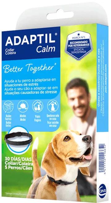 Adaptil Calm Collar S helpt stress te verminderen