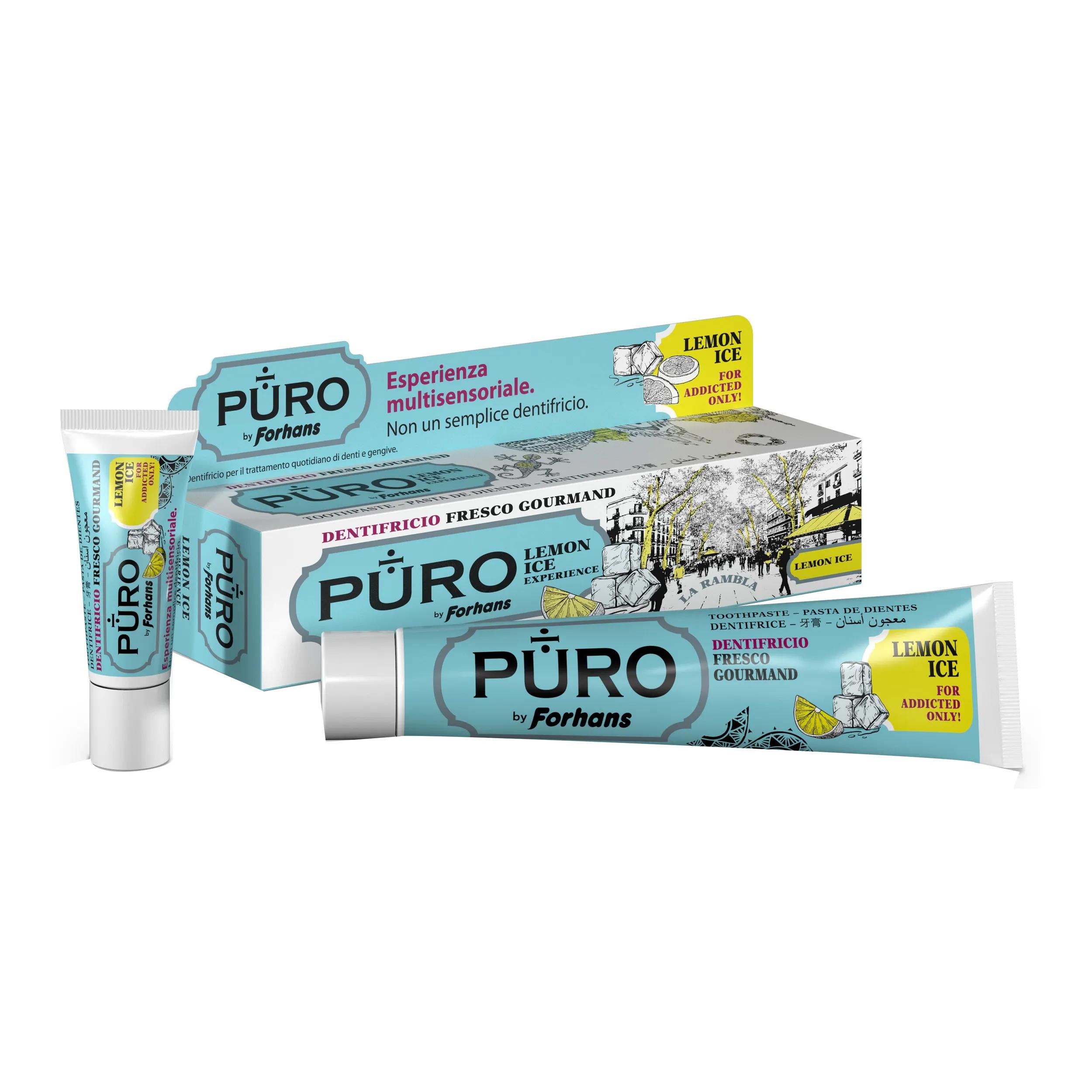 Forhans Puro Dentifricio Lemon Ice 75 ml