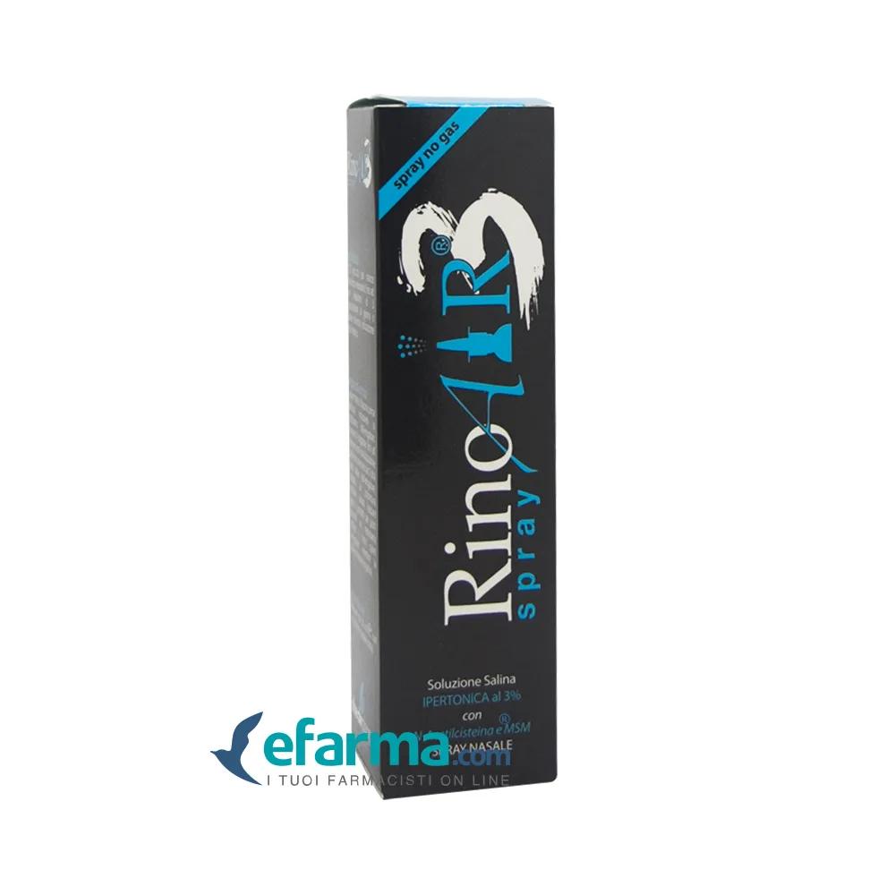 Rinoair 3% Spray Nasale Ipertonico Decongestionante 50 ml