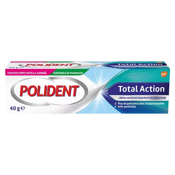 Polident Total Action Fixing Cream 40g