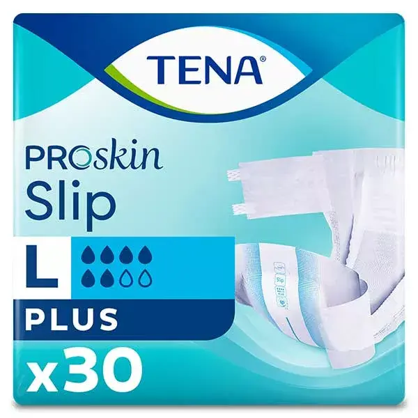 TENA Proskin Slip Change Complet Plus Taille L 30 unités
