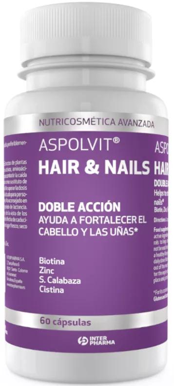 Aspolvit Hair & Nails 60 Cápsulas
