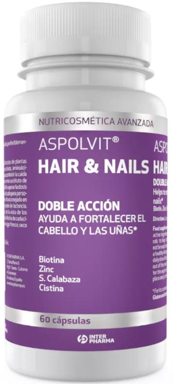 Aspolvit Cabelo e Unhas 60 Cápsulas