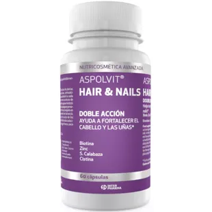 Aspolvit Hair & Nails 60 Capsules