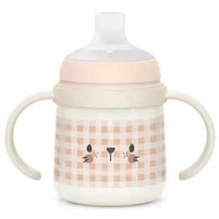 Suavinex Pink Rabbit Night Anti-Colic Learning Bottle + 150 ml