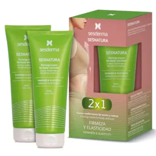 Sesderma SesNATURA Straffende Brust- und Körpercreme 250 ml + 250 ml DUPLO