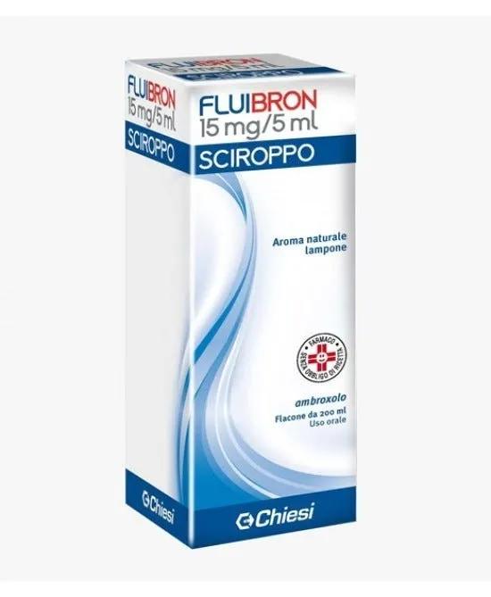 Fluibron Sciroppo Tosse Grassa 15 mg/5 ml Ambroxolo cloridrato 200 ml