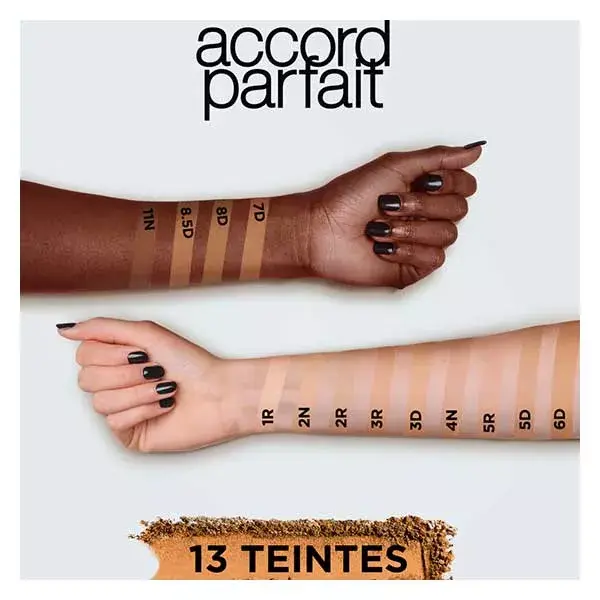 L'Oréal Paris Accord Parfait Powder Foundation 5.D Golden Sand 9g