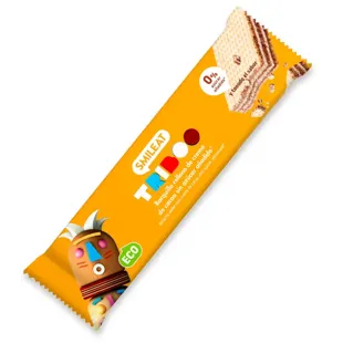 Smileat Triboo Barrita Barquillo Rellena de Cacao ECO 30 gr
