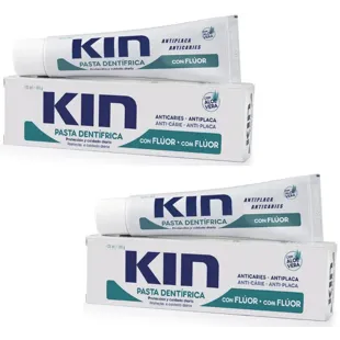 Kin Toothpaste with Aloe Vera 2x125 ml