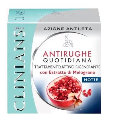 Clinians Antirughe Quotidiana Crema Antirughe Rassodante Notte 50 ml