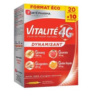 Forte Pharma vitalit 4G Dynamisant 30 fiale