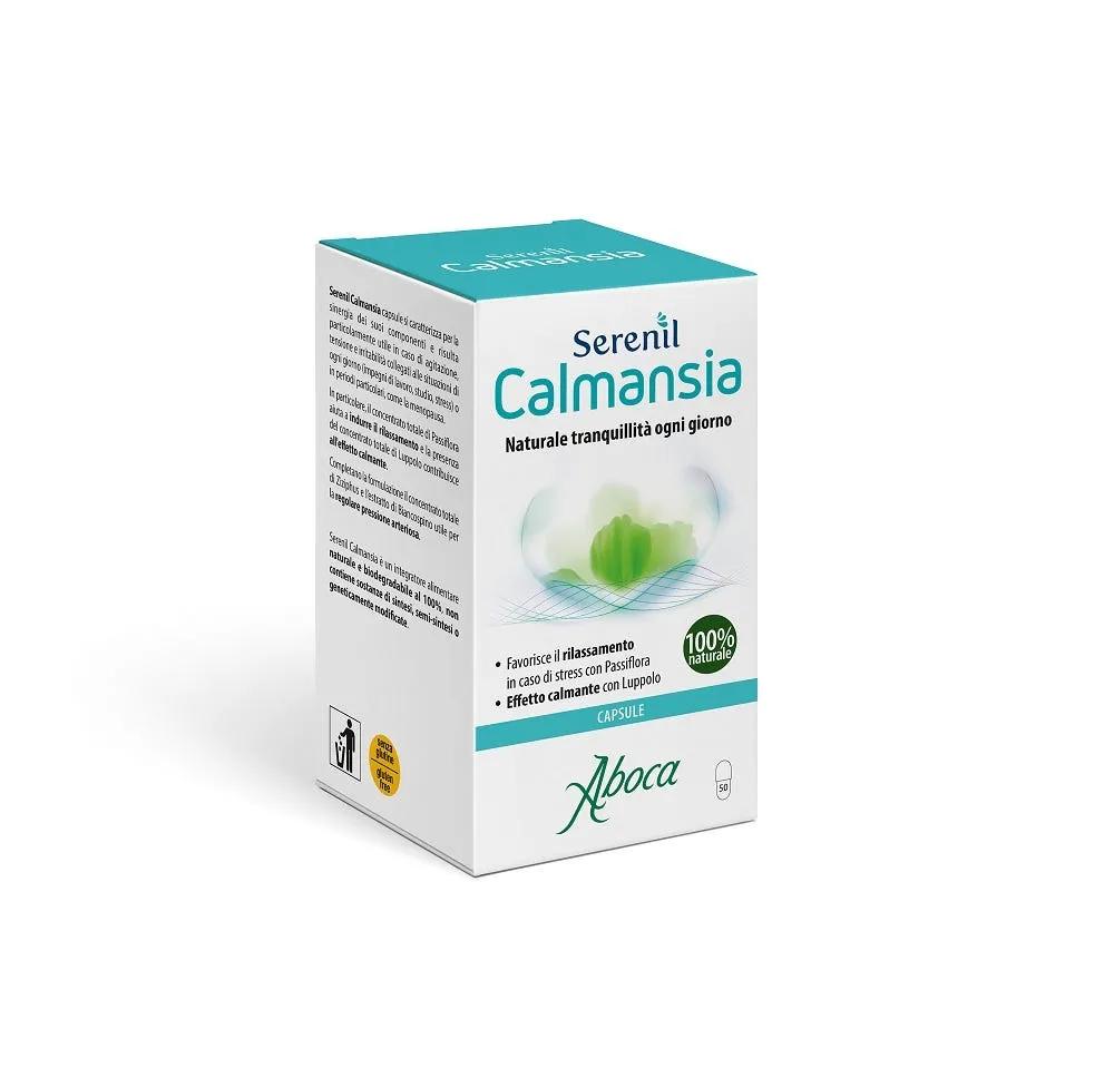 Serenil Calmansia Integratore Calmante 50 Capsule