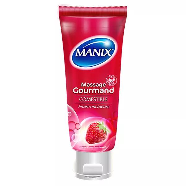 Manix Gel Massaggio Fragola 200ml