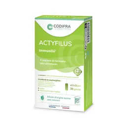 Codifra Actyfilus Ferments Microbiotiques 30 gélules