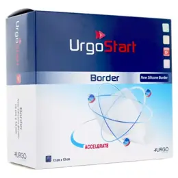 Urgostart Pansement Hydrocellulaire Border 13x13cm 16 unités