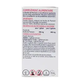 Arkopharma Arkogélules Plantain Bio 45 gélules