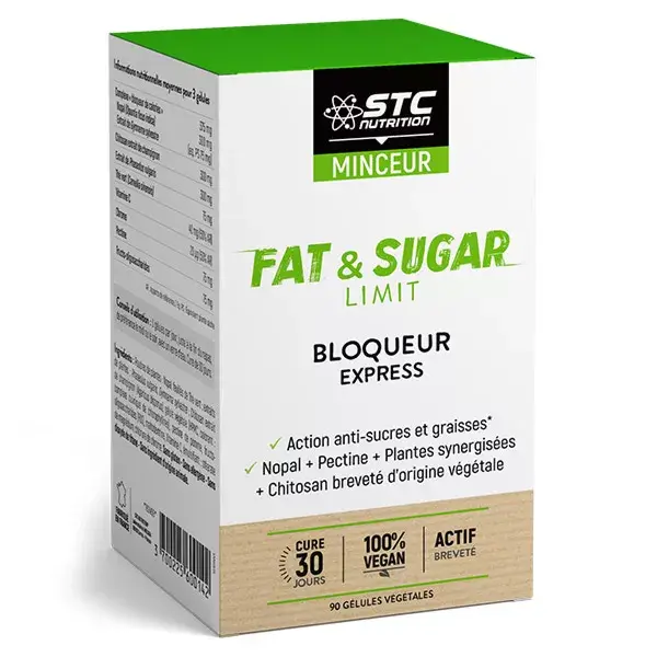 STC Nutrition Fat & Sugar Limit 90 gélules