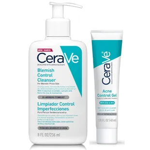 CeraVe Limpiador Control Imperfecciones 236 ml + Gel Control Imperfecciones 40 ml
