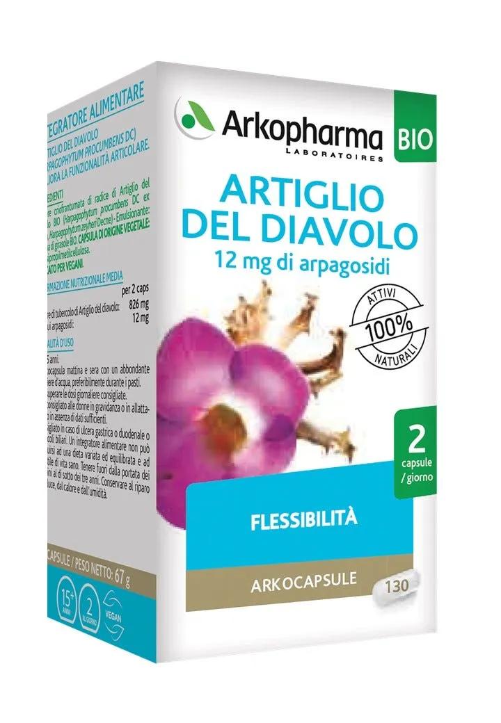 Arkocapsule Artiglio Del Diavolo Integratore Articolare 130 Capsule