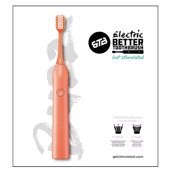 Better Toothbrush Cepillo de Dientes Eléctrico Coral