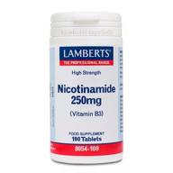 Lamberts Nicotinamida 250mg Vitamina B3