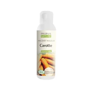 Olio di carota biologico macerato per aromaterapia e fitoterapia Propos' Nature 100ml
