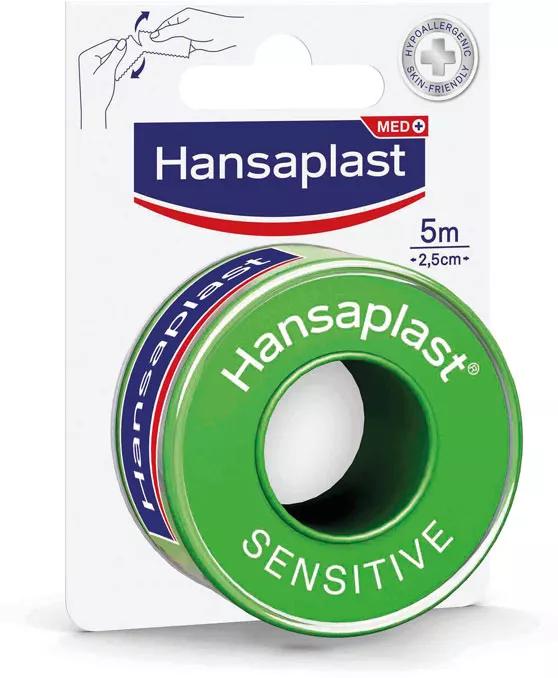Hansaplast Esparadrapo Sensitive 5m x 2,5 cm