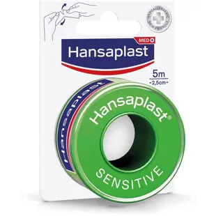 Hansaplast Sensitive Plaster 5m x 2,5cm