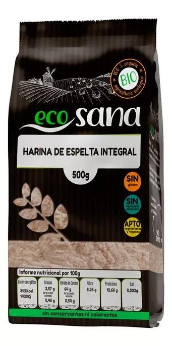 Ecosana Farinha de Espelta Integral Bio 500gr