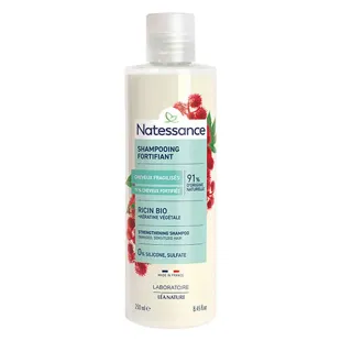 Natessance Shampoo Riparatore Fortificante Ricino 250 ml