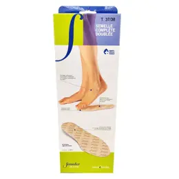 Sanator Silicone Semelle Complète Doublée Taille 37-38 1 paire