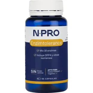NPRO Enzimtolerance 60 Cápsulas