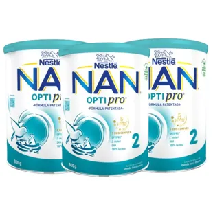 Nestlé Nan Optipro 2 Leite de Seguimento 3x800 Gr 