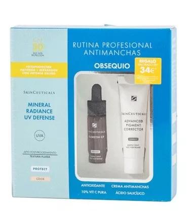 Skinceuticals Mineral Radiance UV Defense Color SPF50 + 50 ml + Rotina Anti-Manchas