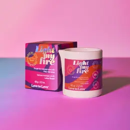 Love to Love Light My Fire Fleur de Lotus - Bougie de Massage - 65g