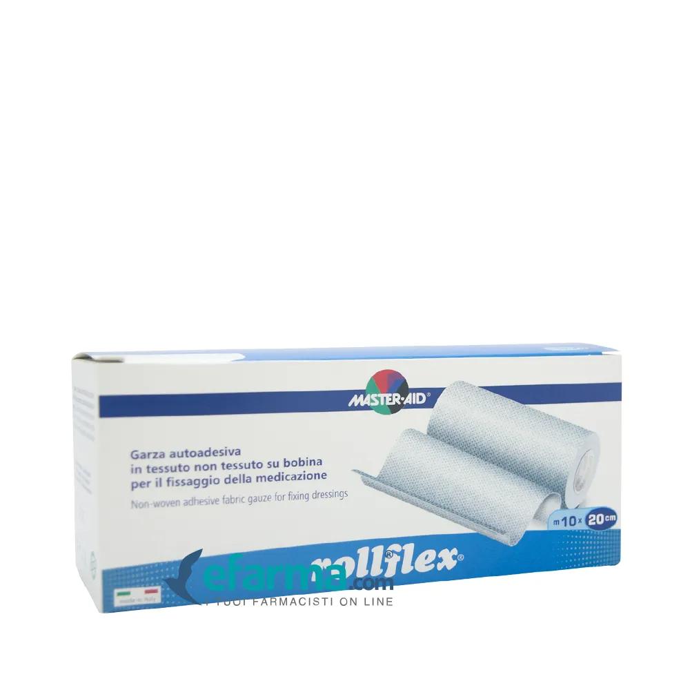 Roll Flex Garza Autoadesiva Sterile TNT Ipoallergenica cm 20x10m