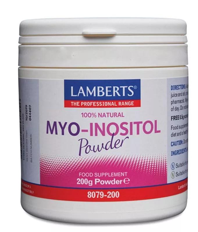 Lamberts Myo Inositol en Polvo 100% Natural 200 gr