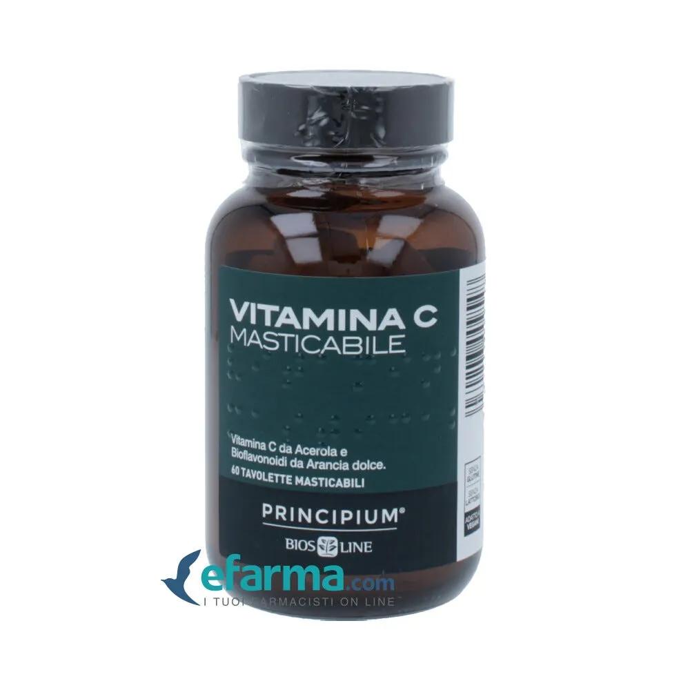 Principium Vitamina C Integratore 60 Tavolette Masticabili