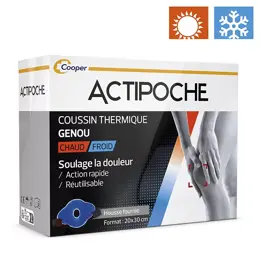 Actipoche Coussin Thermique Thermothérapie Genou Gel